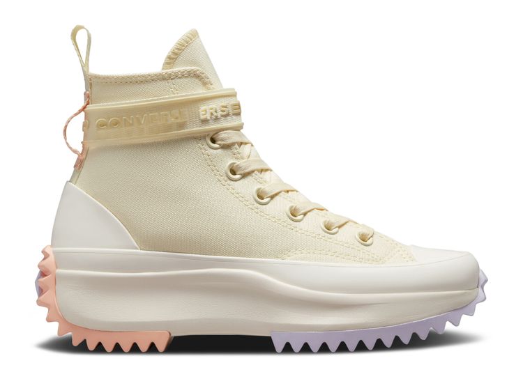 Run Star Hike Platform Utility Strap High 'Soft Dune' - Converse ...