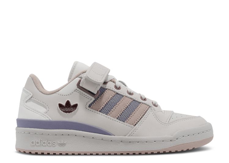 Wmns Forum Low 'White Wonder Taupe' - Adidas - IE1828 - crystal white ...