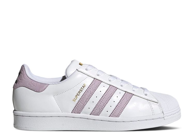 Wmns Superstar 'White Orchid Floral' - Adidas - FW3567 - cloud white ...