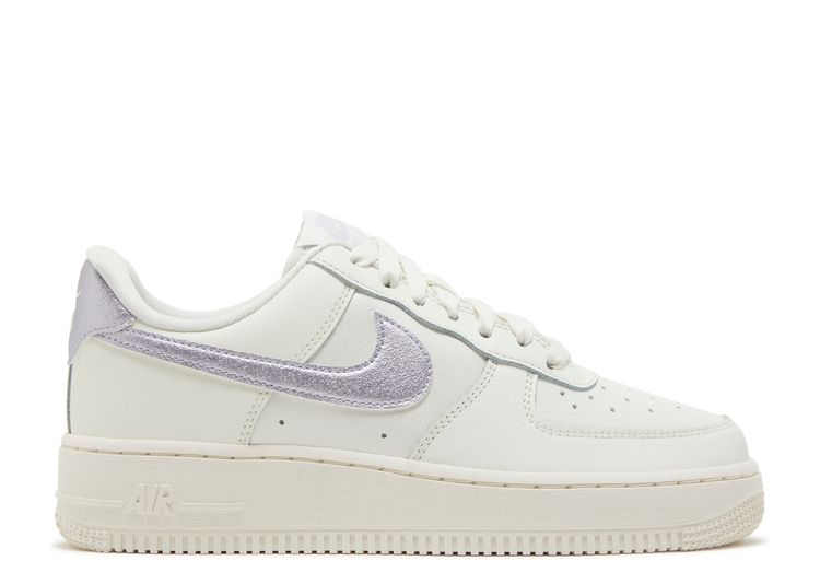 Wmns Air Force 1 Low 'Sail Oxygen Purple' - Nike - DV7470 100 - sail ...