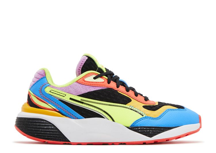 RS Metric Jr 'Lava' - Puma - 389042 01 - black/lime squeeze/ocean dive ...