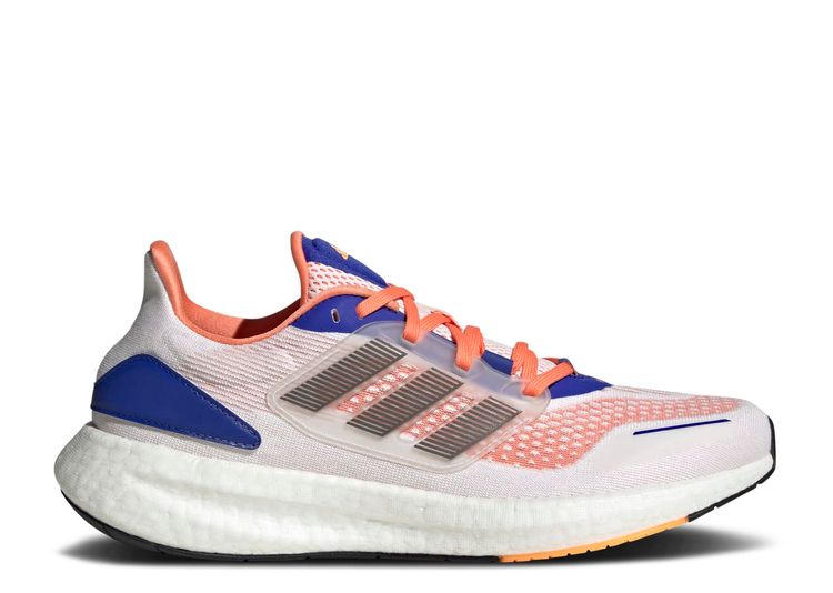 PureBoost 22 Heat.RDY 'White Blue Orange' - Adidas - GY4706 - cloud