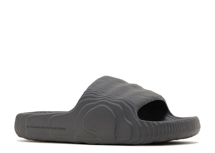 Adilette 22 Slides 'Grey' - Adidas - HP6522 - grey five/grey five/core ...