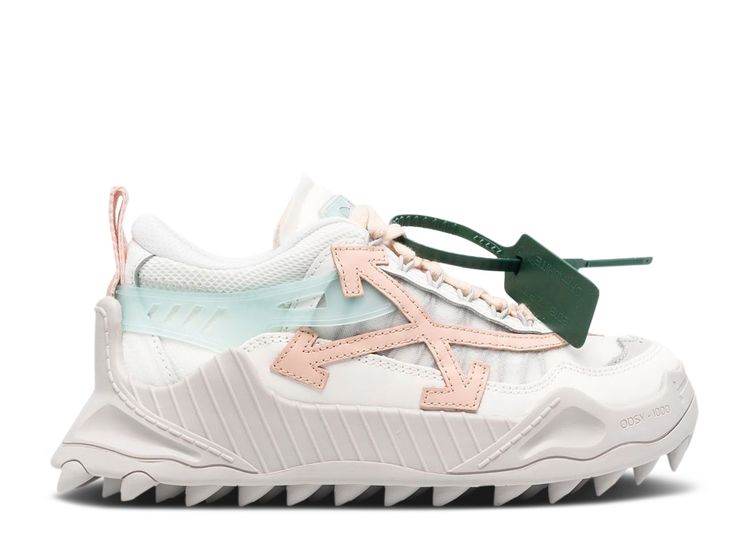 Off White Wmns Odsy 1000 'grey Powder Pink' - Off White 