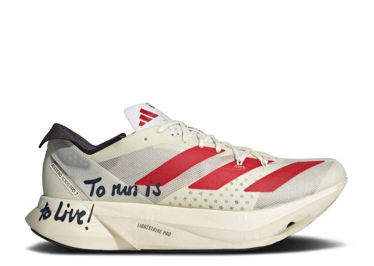 Adizero Adios Pro 3 'To Run Is To Live!' - Adidas - GW7261