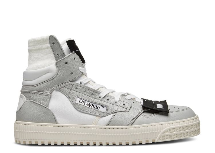 Off White Off Court 3.0 High 'Grey White' - Off White ...