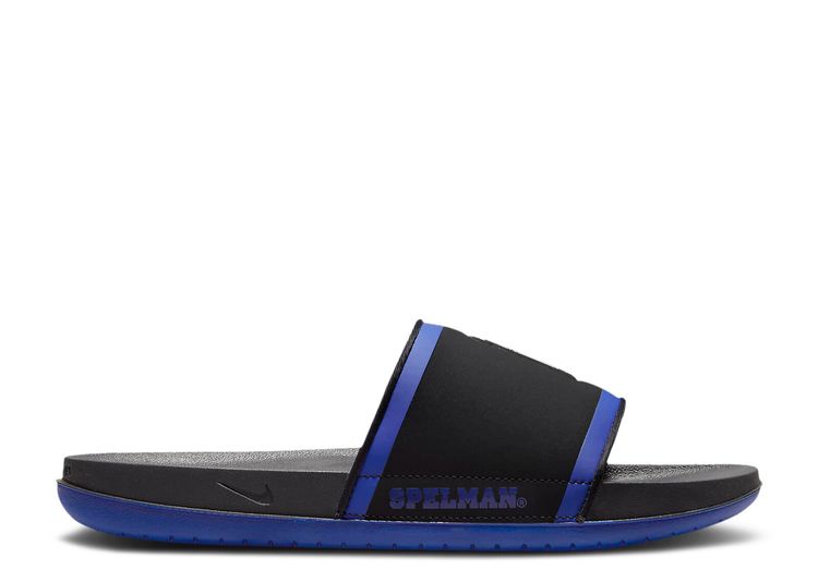 Offcourt Slide 'Spelman' - Nike - DX5636 002 - black/old royal/white ...