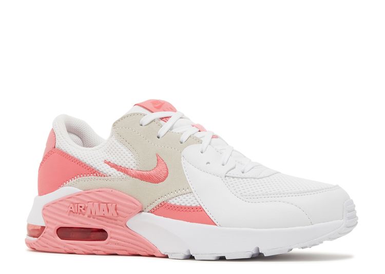 Wmns Air Max Excee 'White Sea Coral' - Nike - CD5432 126 - white/coral ...