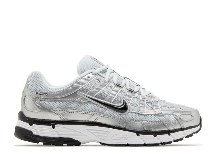 Wmns P 6000 'Metallic Silver' - Nike - FD9876 101 - white/metallic