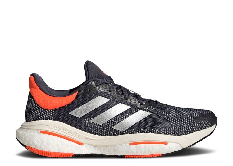 SolarGlide 5 'Shadow Navy Orange' - Adidas - GX6706 - shadow navy ...