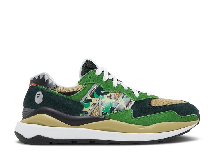 BAPE X 57/40 'Green' - BAPE - 1I25191901 GRN - green | Flight Club