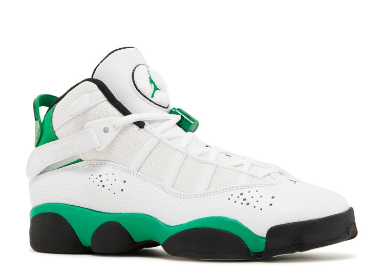 Jordan 6 Rings GS 'Lucky Green' - Air Jordan - 323419 131 - white/black ...