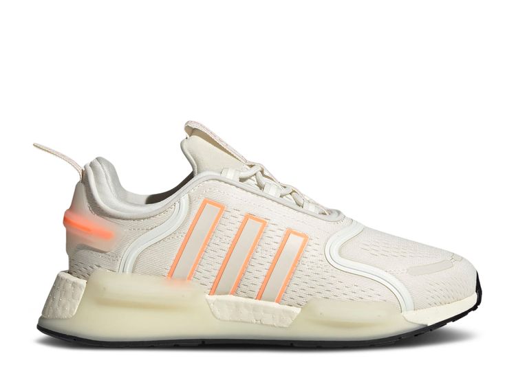 Wmns NMD_R1 V3 'Off White Orange' Adidas HQ9116 off white/beam