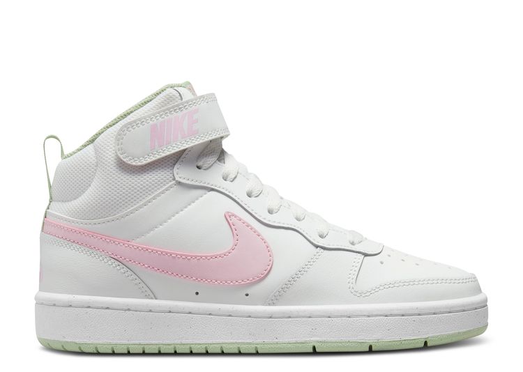 Court Borough Mid 2 GS 'White Pink Foam' - Nike - CD7782 111 - summit ...