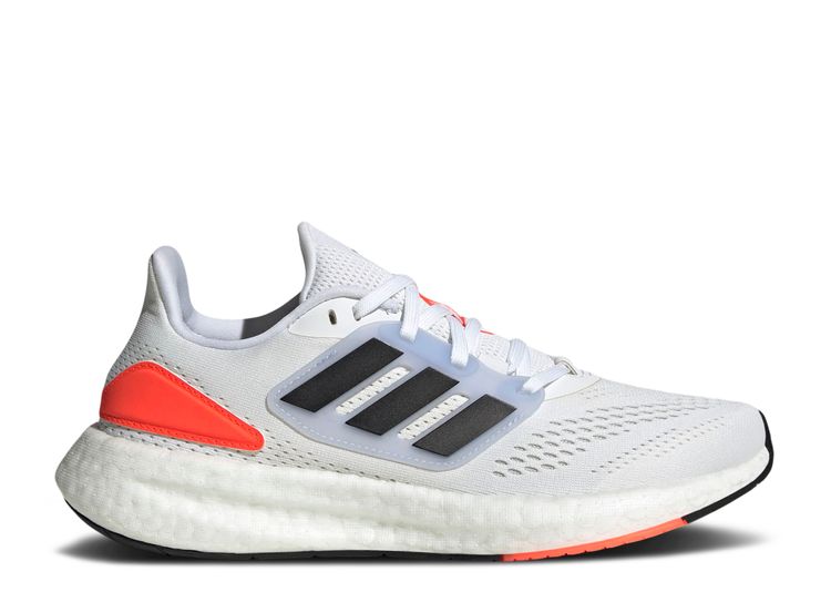 Wmns PureBoost 22 'Crystal White Orange' Adidas HQ8582 crystal