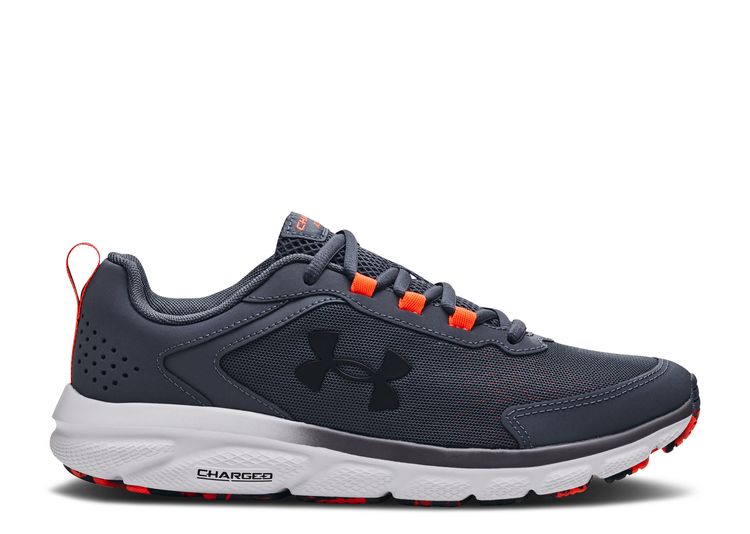 Charged Assert 9 Marble 'Downpour Grey Orange' - Under Armour - 3024852 ...