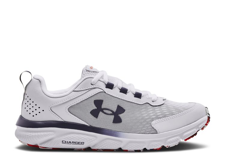 Charged Assert 9 Marble 'White Tempered Steel' - Under Armour - 3024852 ...