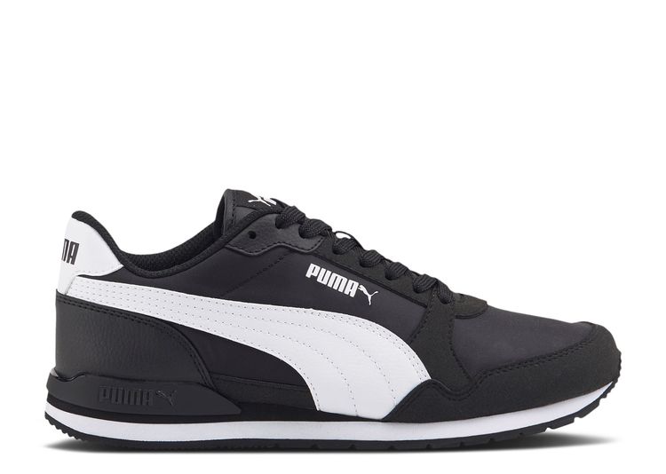 ST Runner V3 Nylon Big Kid 'Black White' - Puma - 384901 01 - black ...