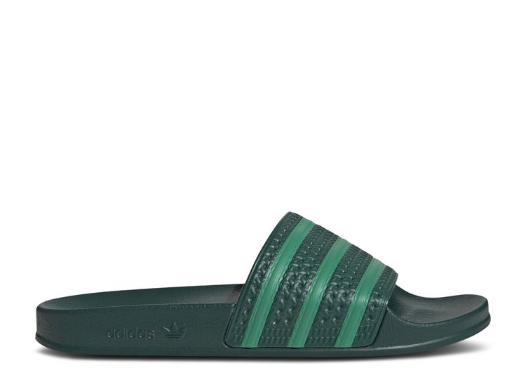 green adidas slides