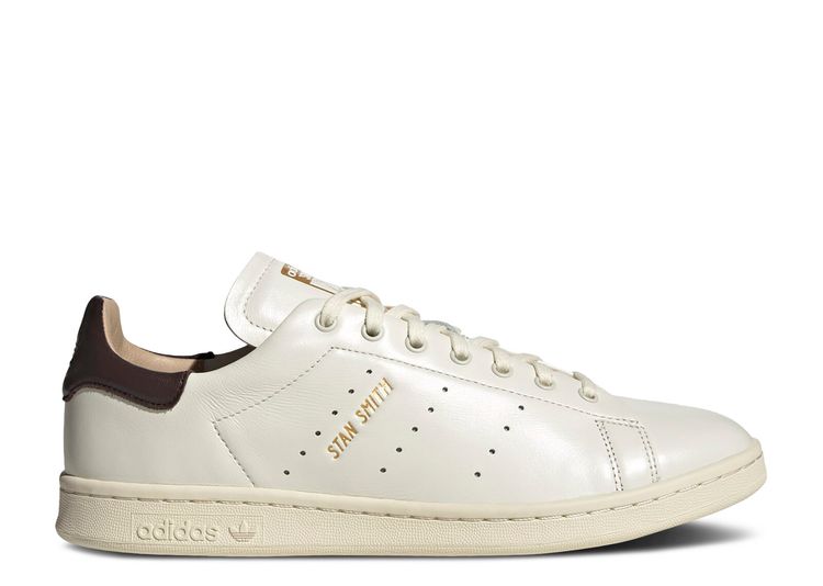 Adidas Stan Smith Lux Off White / Cream White / Dark Brown - H06188