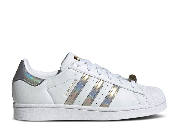 Wmns Superstar 'White Iridescent' - Adidas - GY9572 - cloud white/cloud ...