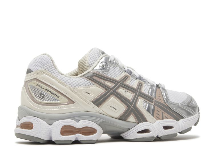 Wmns Gel Nimbus 9 'White Oatmeal' - ASICS - 1202A278 104 - white