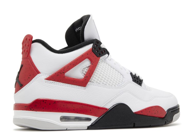 Air 4 Retro Cement' - Air Jordan - DH6927 161 white/fire grey | Flight Club