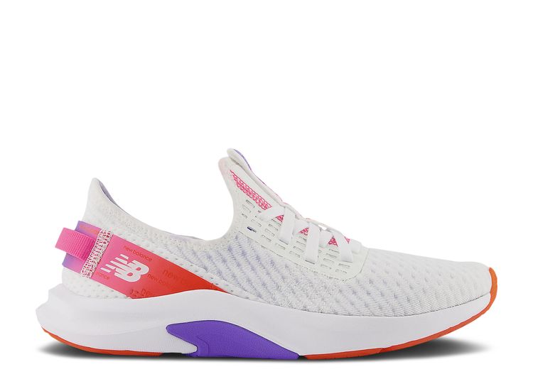 Wmns DynaSoft Nergize Sport V2 'White Hi Pink' - New Balance