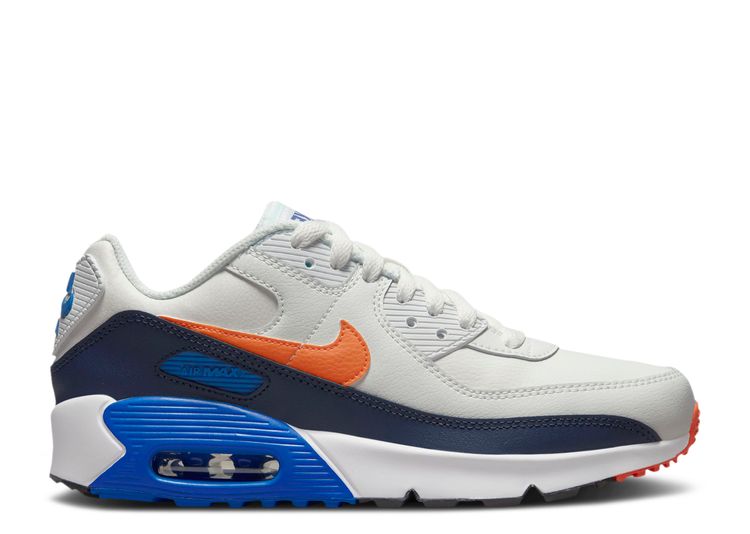 navy and orange nike air max