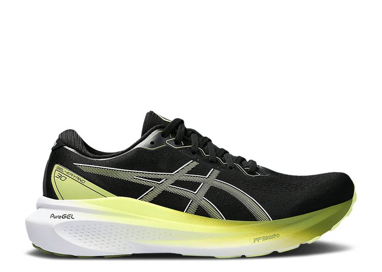 Gel Kayano 30 'Black Glow Yellow' - ASICS - 1011B548 003 - black