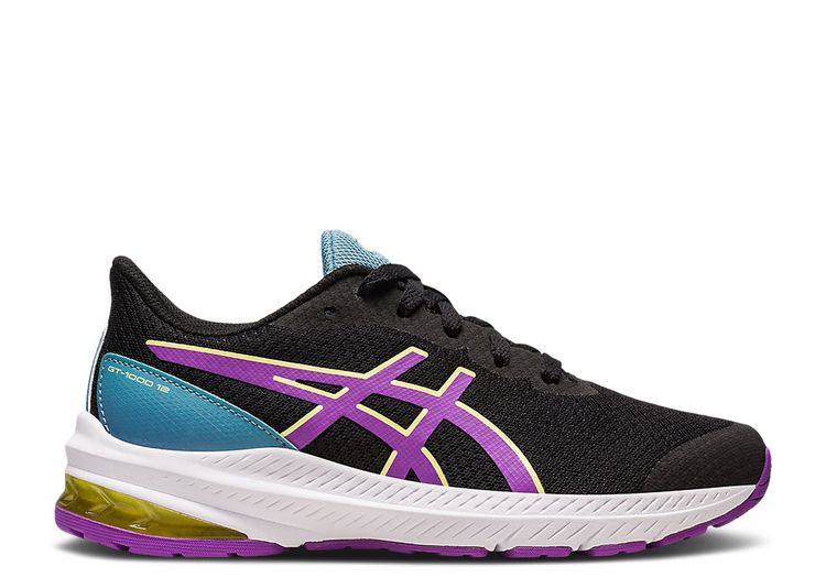 GT 1000 12 GS 'Black Cyber Grape' - ASICS - 1014A296 002 - black/cyber ...