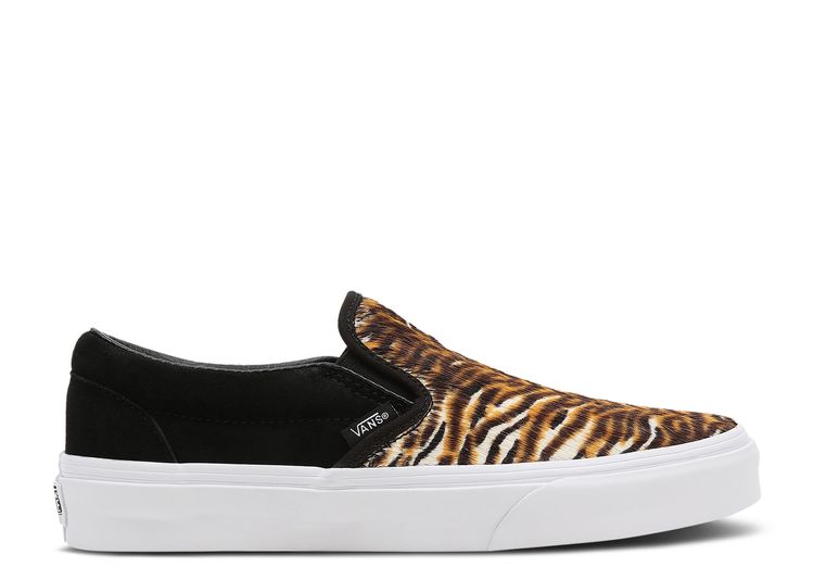 vans slip on tiger
