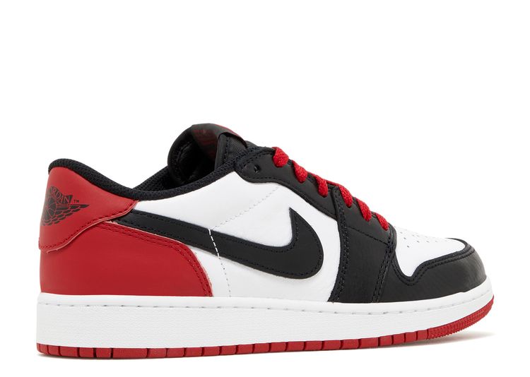 Air Jordan 1 Retro Low OG GS 'Black Toe' - Air Jordan - CZ0858 106