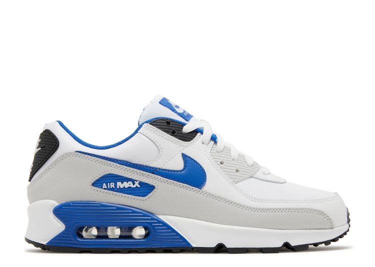 Nike Air Max 90 Leather 'White Game Royal' 9.5