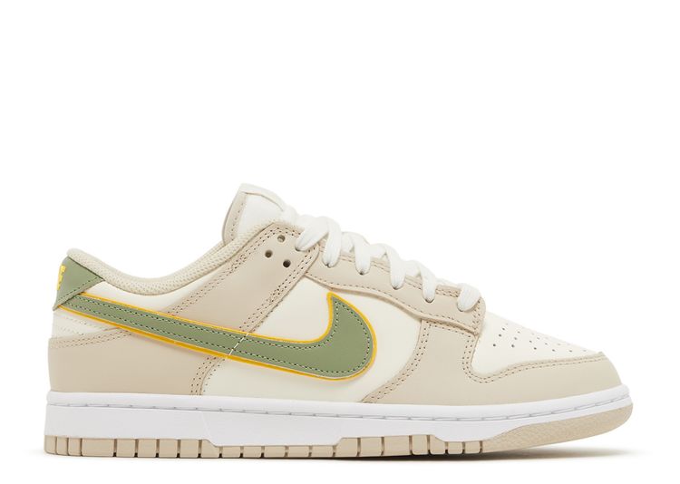 Wmns Dunk Low 'Pale Ivory Oil Green'