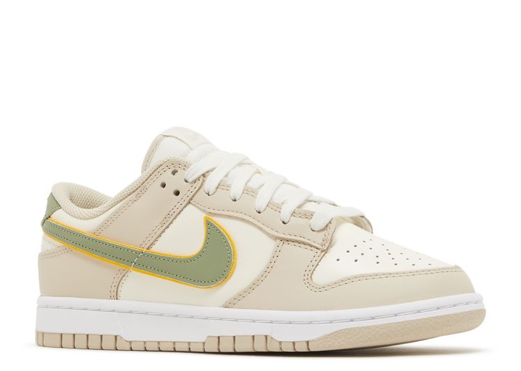 Wmns Dunk Low 'Pale Ivory Oil Green'