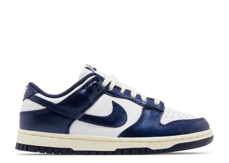 23 NIKE WMNS Dunk Low Vintage Navy