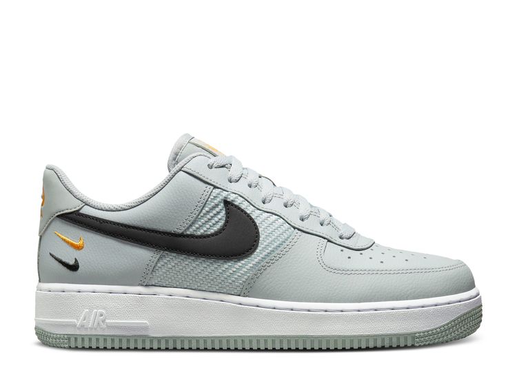 Air Force 1 '07 'Double Swoosh Wolf Grey' - Nike - FD0666 002 - wolf ...