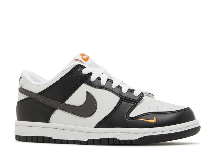 Dunk Low GS 'Black Bright Mandarin' - Nike - FN7784 001 - black