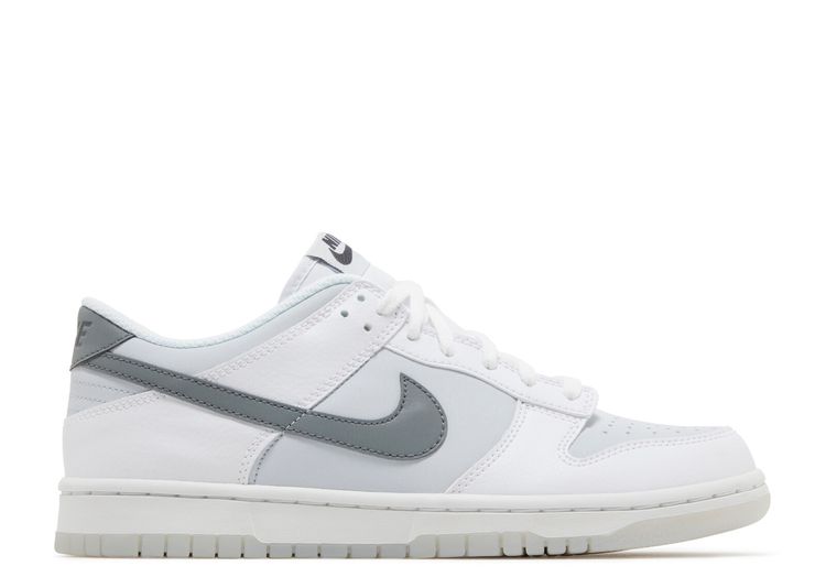 Dunk Low GS 'Reflective Swoosh' - Nike - FV0365 100 - white/football ...