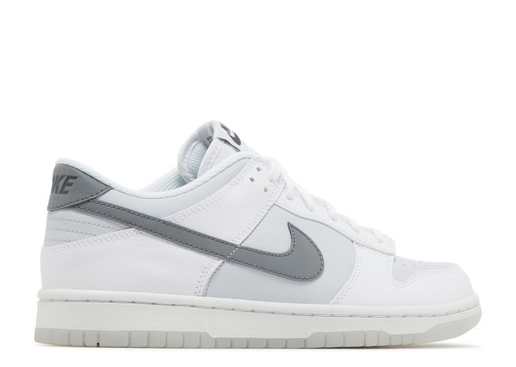 Dunk Low GS 'Reflective Swoosh' - Nike - FV0365 100 - white/football ...