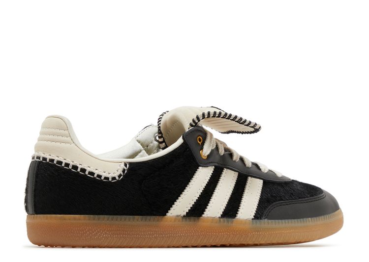 Wales Bonner X Samba Pony 'Black' - Adidas - IE0580 - core black