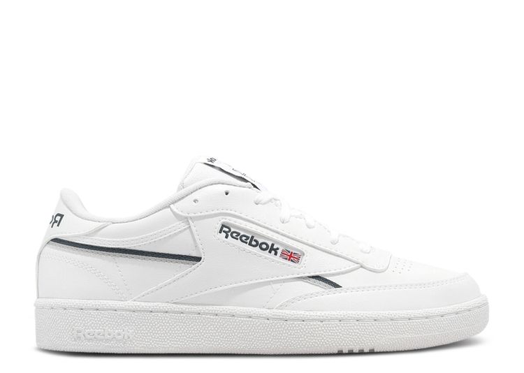 Club C 85 Vegan 'White Hoops Blue' - Reebok - 100033005 - footwear ...