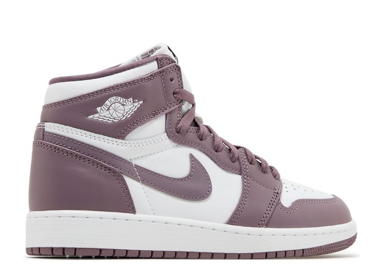 Air Jordan 1 Retro High OG GS 'Mauve' - Air Jordan - FD1437 105 - white ...