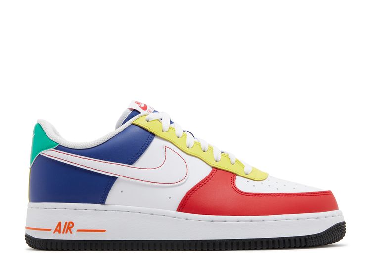 Air Force 1 Low LV8 'Rubik's Cube' - Nike - FN6840 657 - university red ...