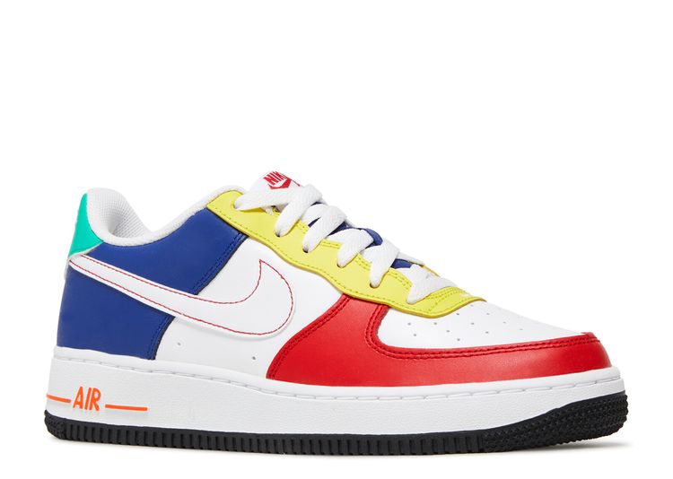 Air Force 1 Low LV8 GS 'Rubik's Cube' - Nike - FN6980 657 - university ...