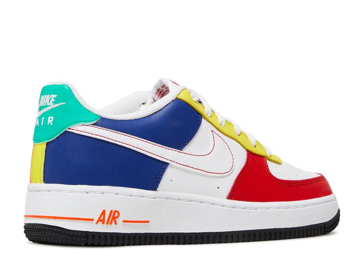 Air Force 1 Low LV8 GS 'Rubik's Cube' - Nike - FN6980 657 - university ...