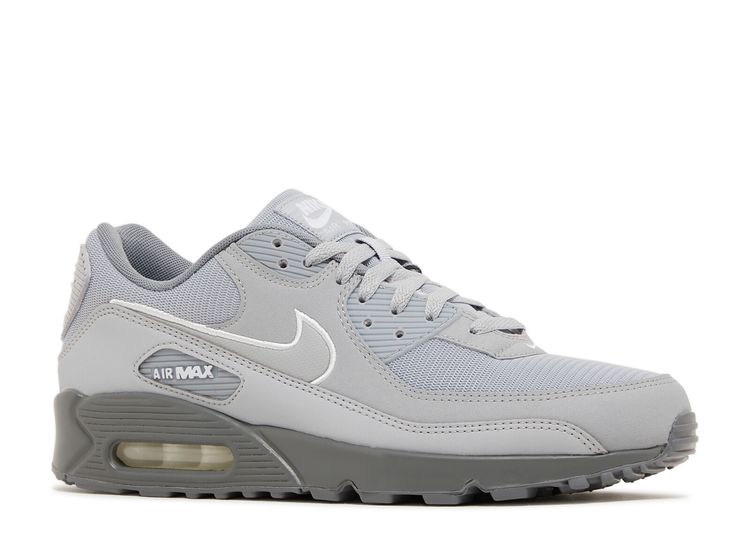 Air Max 90 'Wolf Grey' - Nike - FJ4218 002 - wolf grey/cool grey/white ...