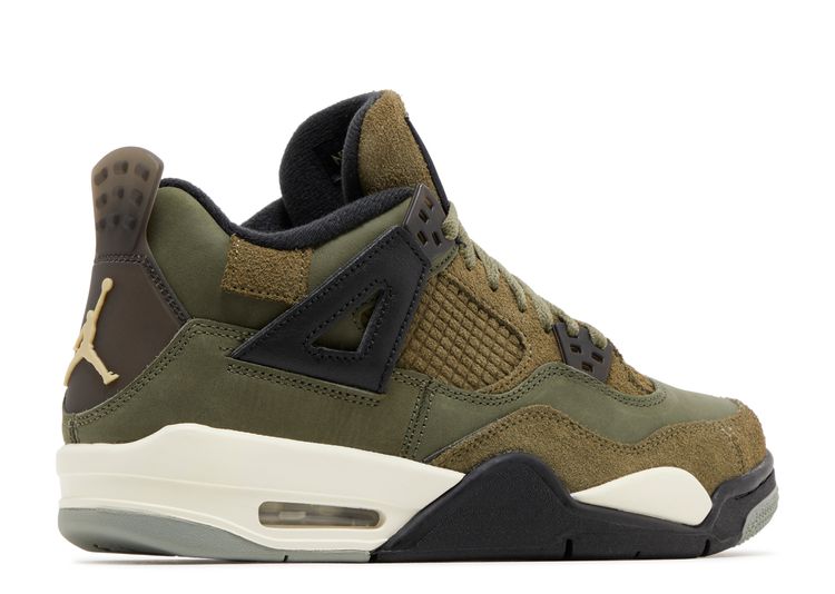 Air Jordan 4 Retro SE GS 'Craft Olive' - Air Jordan - FB9928 200