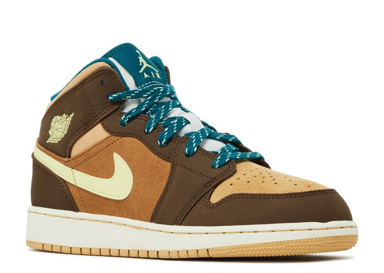 Air Jordan 1 Mid SE GS 'Cacao Wow'